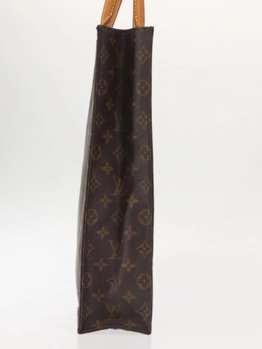 LOUIS VUITTON Monogram Sac Plat Hand Bag M51140 LV Auth - Picture 6 of 16
